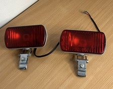 Pair Of Stadium Classic Vintage Car Fog Lights Jaguar Automotive Light