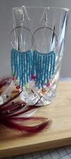 Fringe Earrings Handmade