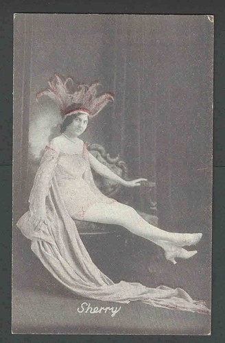 1930 arcarde card sherry - 1930's,