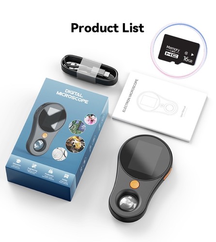 500x digital microscope 1080p - 500x,