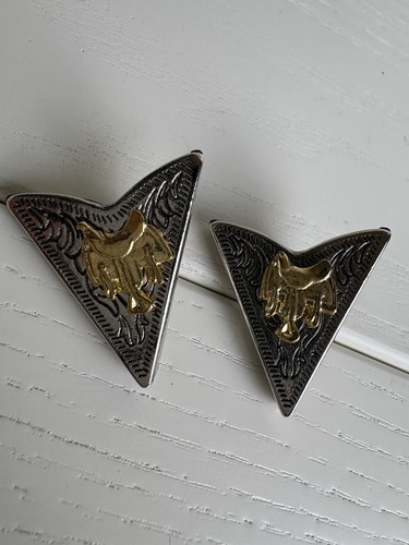 Collar tips with horse saddles - horse,