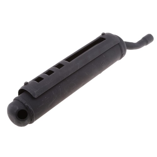 Black motorcycle exhaust - black,