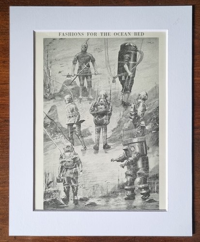 Vintage historical print 1930 - historical,