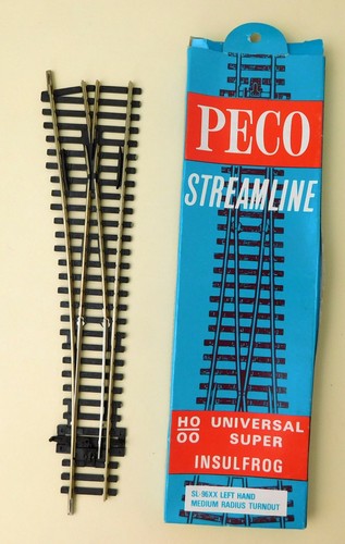 Peco medium radius left - sl-96,