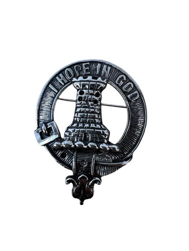 Macnaughton clan crest pewter - macnaughton,