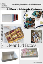 CLEAR LID BOXES-Empty pick N