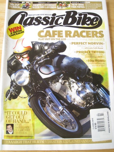 Classic bike magazine feb 2008 - bike,