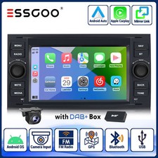 DAB+ Android 13 For Ford Focus Mondeo Kuga C/S-Max Car Stereo 64GB Carplay Radio