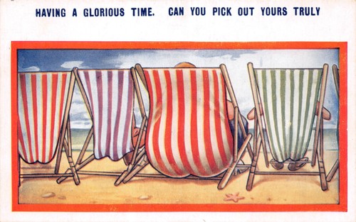 Bamforth seaside comic 2316 - seaside,