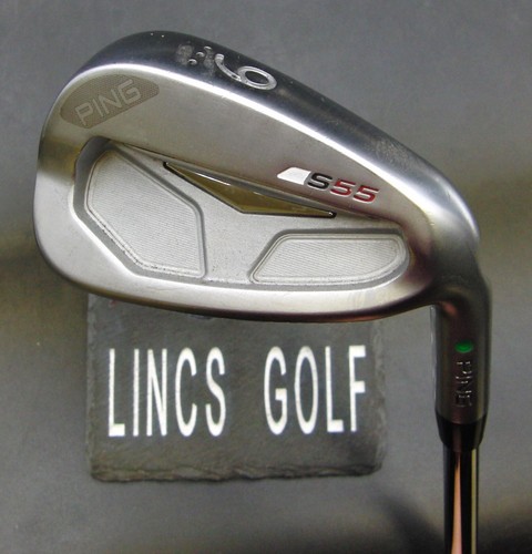 Ping s55 green dot iron - green,