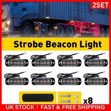 16x Super Bright Amber LED