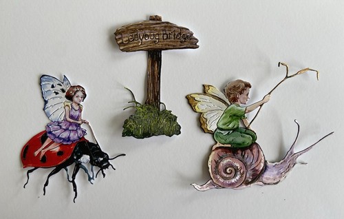 Tattered lace lady - bug, bridge