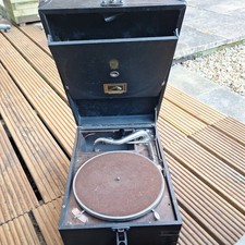 HMV  Vintage  Black Portable