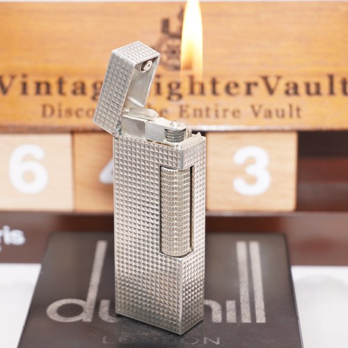 Dunhill lighter silver plate - dunhill,