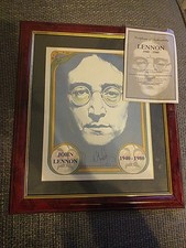 John Lennon  Photograph  Signedl Limited Edition