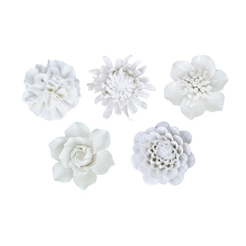 Ceramic flower wall - flower,