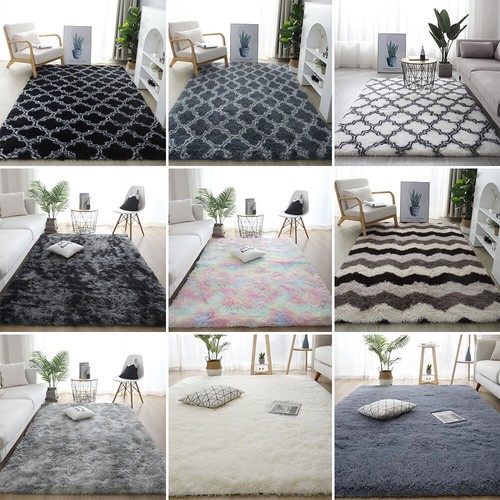 Fluffy rugs large shaggy - fluffy,