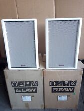 Pair EAW VFR109i Speakers Unused 500w 8ohm Full Range Install Speakers White