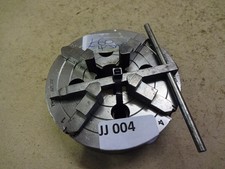 4" 4 jaw chuck independent slim body + key Burnerd