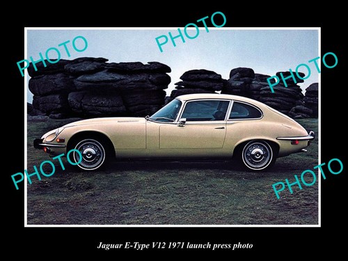 Jaguar type v12 1971 launch - 1971,
