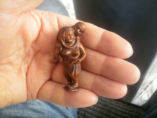 Hand Carved wood netsuke