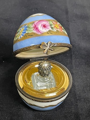 Limoges egg trinket - limoges,