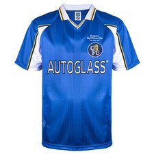 Chelsea 1998 ECWC Final Retro Football Shirt 100% POLYESTER Men's