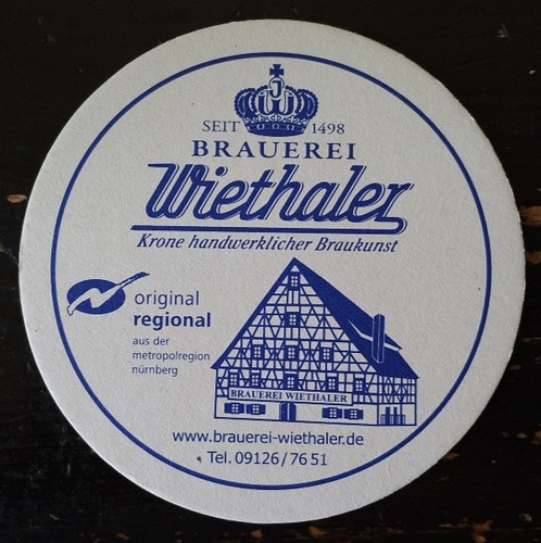 Beer mat lauf pegnitz - lauf,