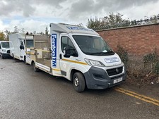 FIAT DUCATO 2.3 2018 DROP SIDE TRAFFIC MANAGMENT VAN TRUCK SPARES BREAKING