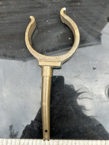 Vintage brass oar lock for