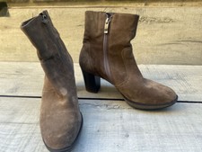 Womens Ara Fine Brown Suede