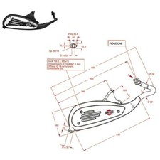 Exhaust SITOPLUS Piaggio 50