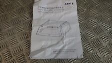 Hilux alloy canopy LR challenge instructions and fixings new 2006-24