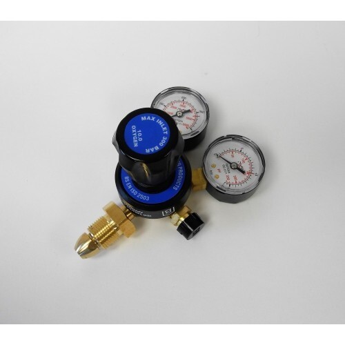 Single stage oxygen regulator - single,