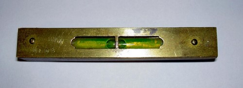 Antique spirit level - spirit,