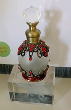 Medium Silver And Red Glass