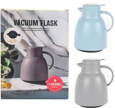 1500ml Vacuum Flasks Insulated Kitchen Tea Pot Vacuum Thermal Jug Thermos Coffee