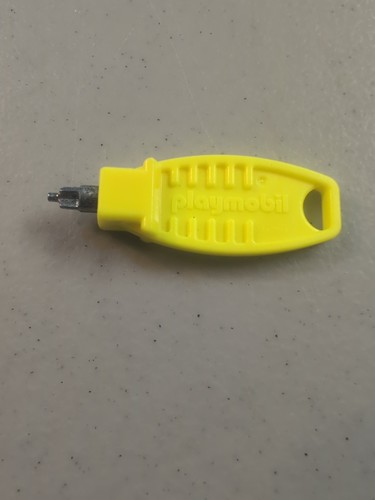 Playmobil yellow screwdriver - playmobil,