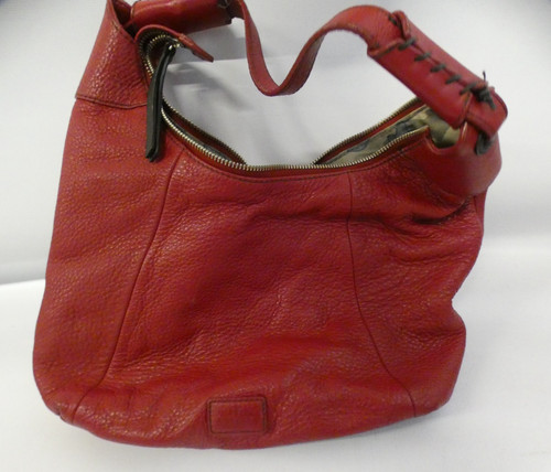 Radley red leather hobo-style