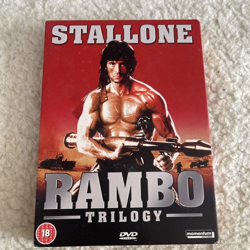 Rambo trilogy dvd box set - rambo,