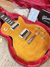 GIBSON USA SLASH LES PAUL STANDARD IN APPETITE AMBER