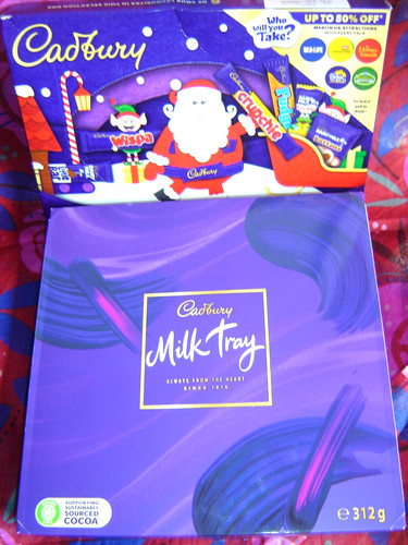 Cadbury milk tray chocolate - tray,