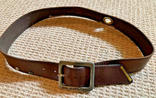 Italian Made, Energie Jeans Leather Belt 32" - 36" NICE