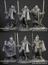 Highlands Undead Vampire Vlad Valăcari, the Defiler X2 28mm/32mm Scale -NO BASES