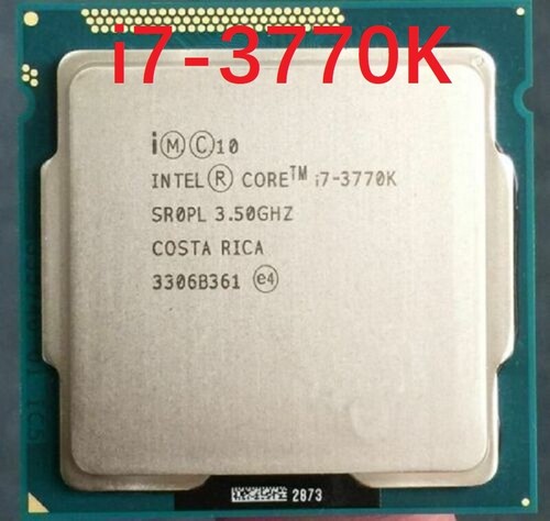 Intel core 3770k 5ghz - core, 3.5ghz