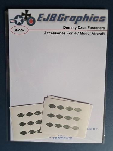Scale dummy dzus fasteners - 1/5,