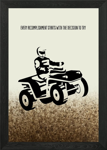 Atv quad wall art - art, framed