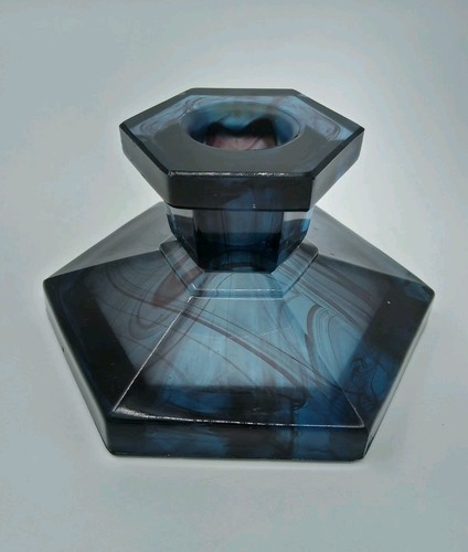Blue cloud glass art - cloud,