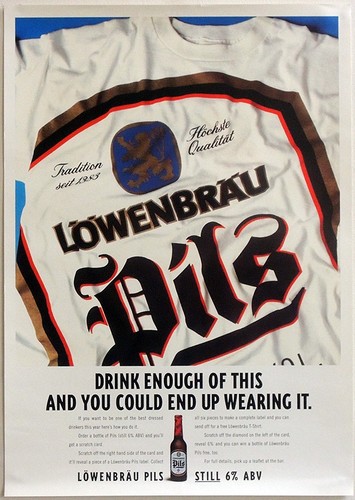 Lowenbrau pils lager - pils, vintage