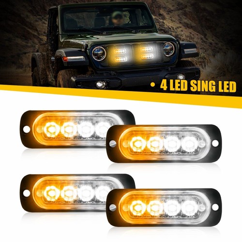 4led amber white recovery - 4led,